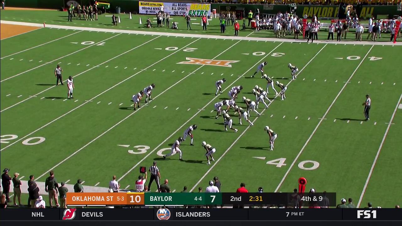 PUNT-BLOCK TD RETURN: Christian Morgan BLOCKS Punt, Tristan Ebner returns it for 6