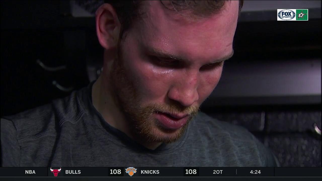 Radek Faksa on loss to the Bruins in OT