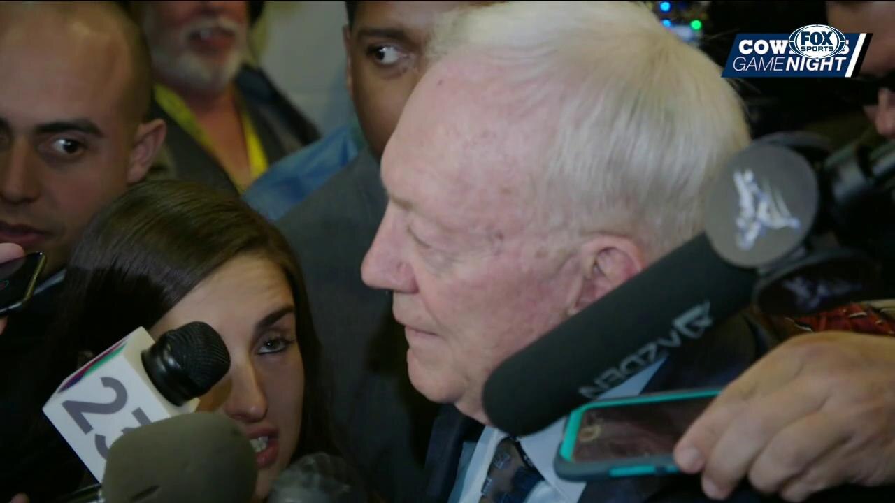 Jerry Jones: 'I'm sure proud of these guys' | Cowboys Game Night
