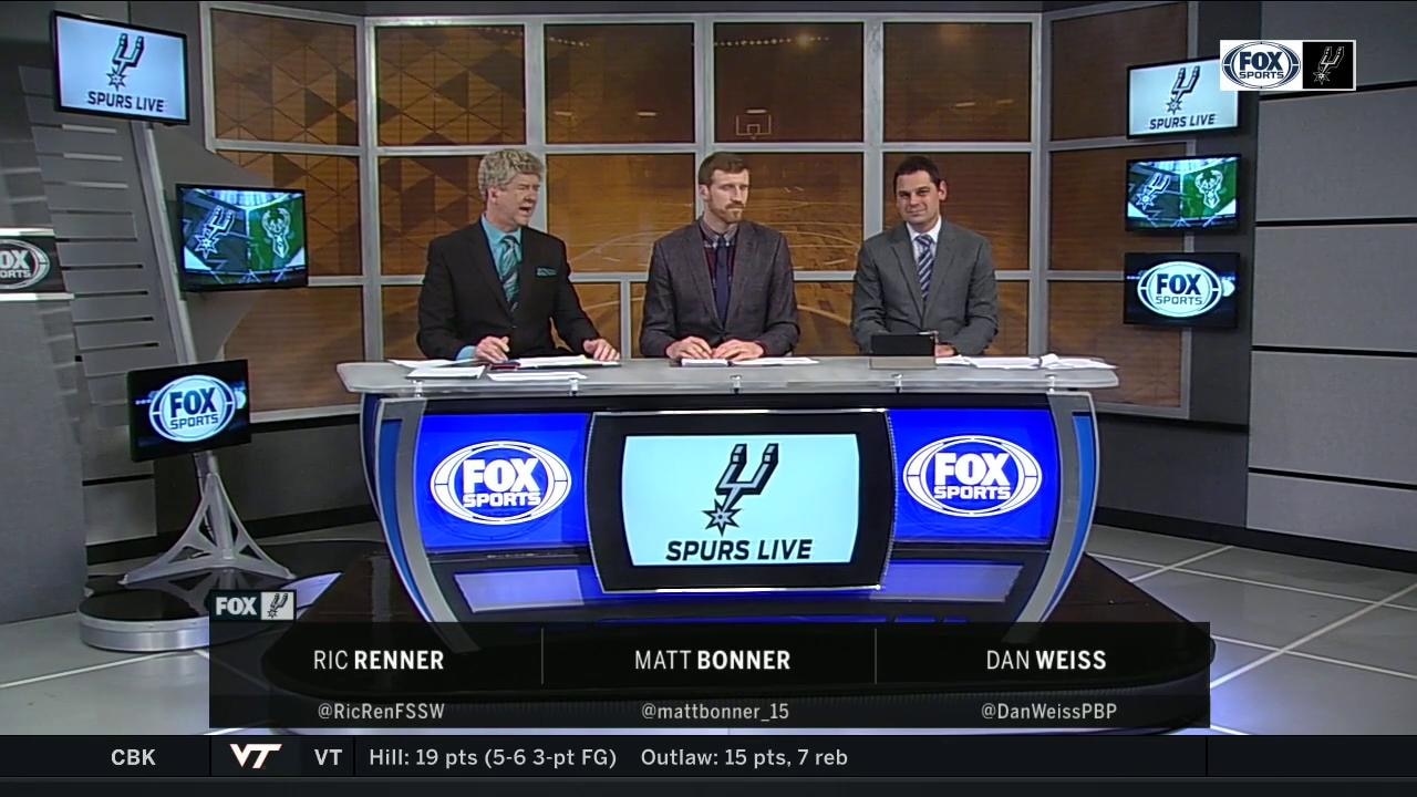 Spurs start out good, fall in the end to Milwaukee | Spurs Live