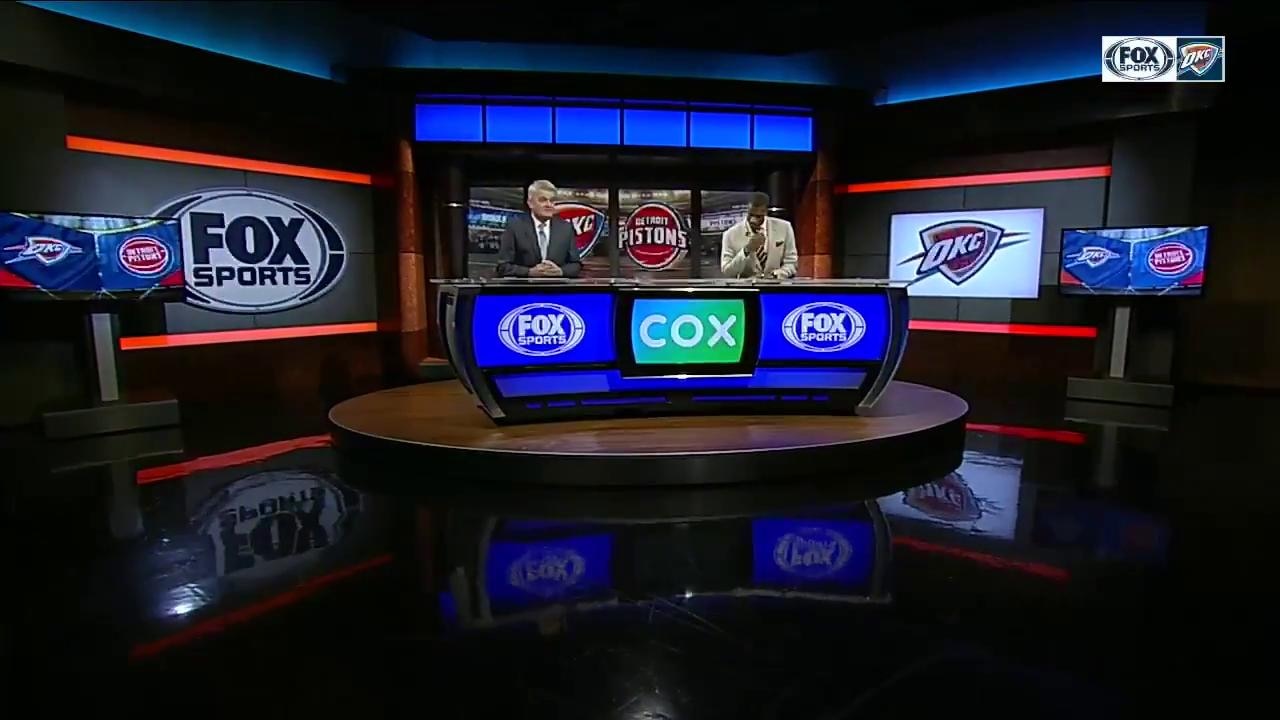 Thunder defeat the Pistons, win 110-83 | Thunder Live