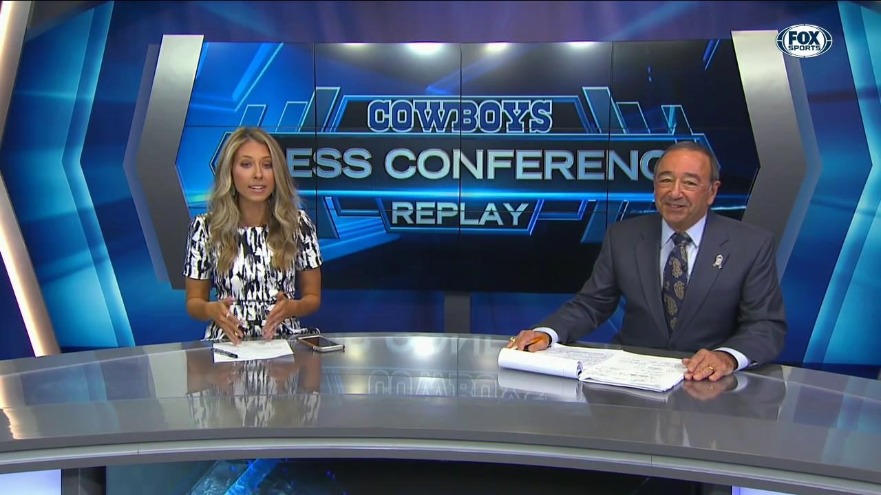 Annual Christmas Visits after win over Saints | Cowboys Press Conference