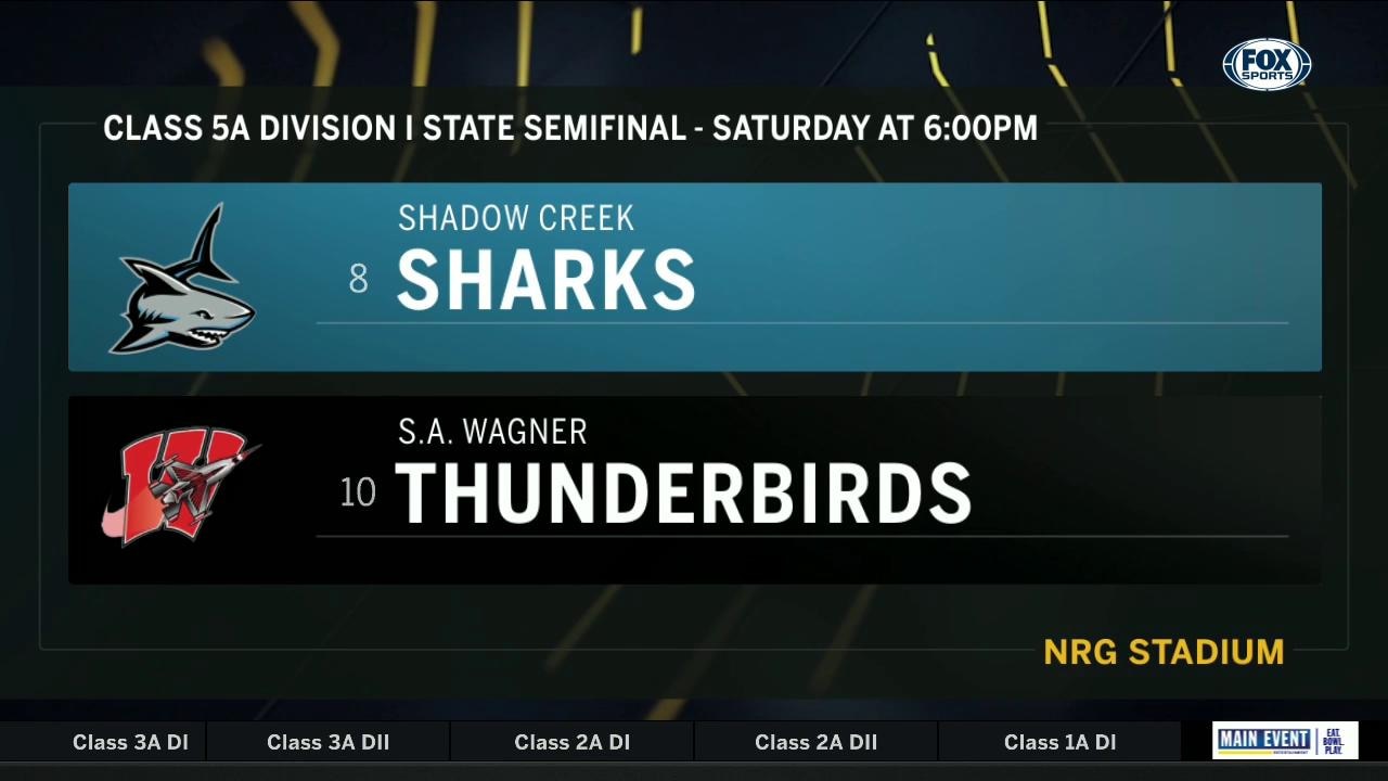 Shadow Creek/S.A. Wagner Set for Semis | High School Scoreboard Live