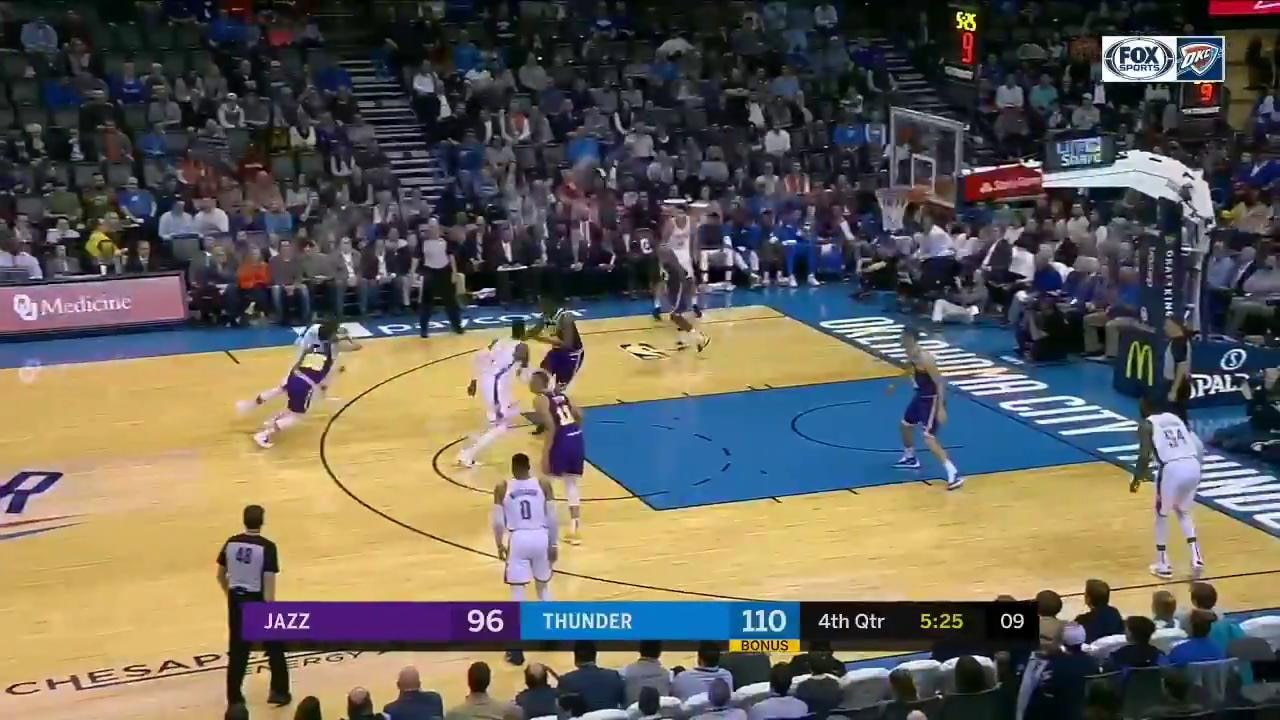 HIGHLIGHTS: Nerlens Noel follows up with a DUNK in the 4th