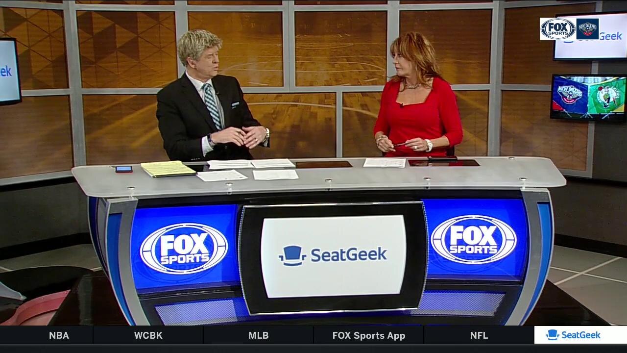 New Orleans was 'Chasing' Boston all game | Pelicans Live