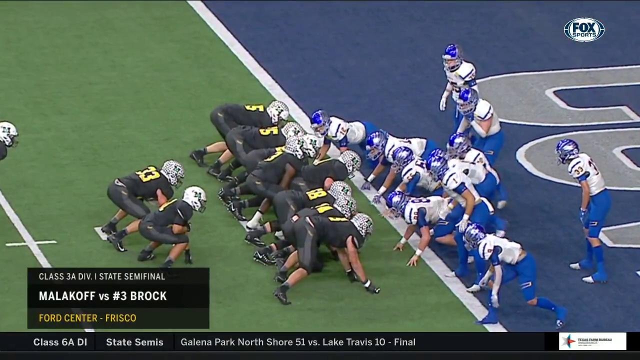 HIGHLIGHTS: Brock Stunned By Malakoff | High School Scoreboard Live