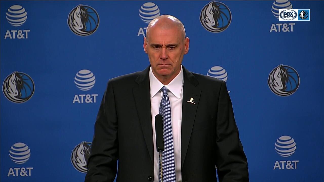 Rick Carlisle: 'We were just a little unlucky tonight' | Mavs Live