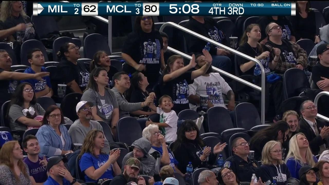 HIGHLIGHTS: 2-Point Conversion Kick is BLOCKED by McCLean | UIL Texas State Football Championships