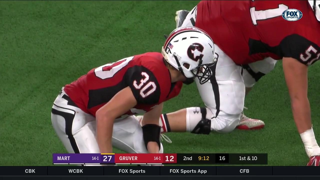 HIGHLIGHTS: 30-Yard Touchdown Run for Mart | UIL Texas State Football Championships