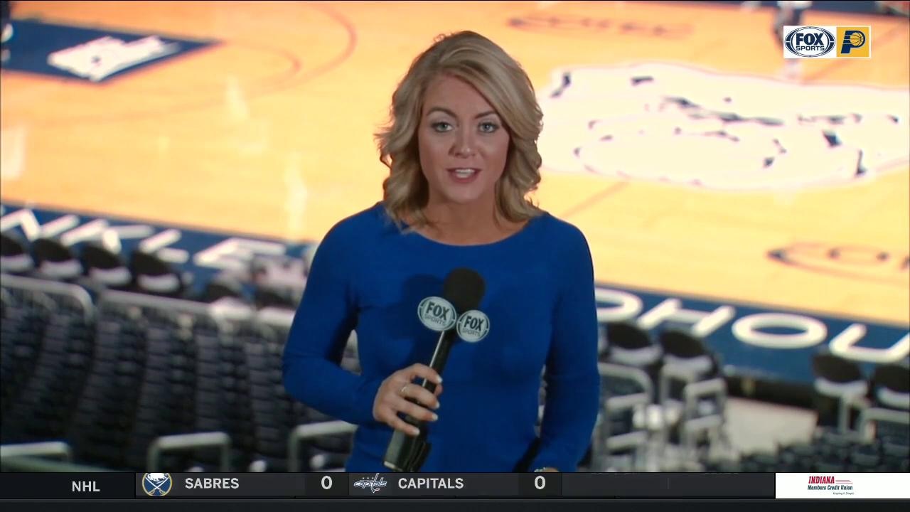 Katie Hargitt visits Butler University for Basketball Day Indiana