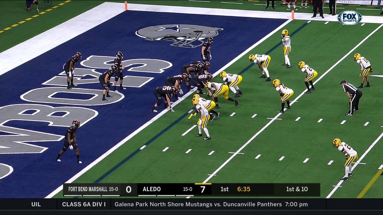 HIGHLIGHTS: Marshall recovers Fumble, Gets on the board with a TD | UIL Texas State Football Championships