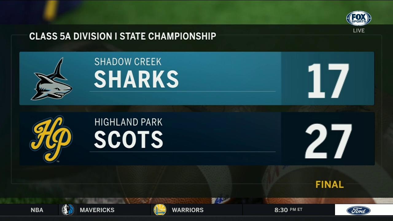 WATCH: Highland Park Scots defeat Shadow Creek in 5A Div. I Title Game | UIL Texas State Football Championships