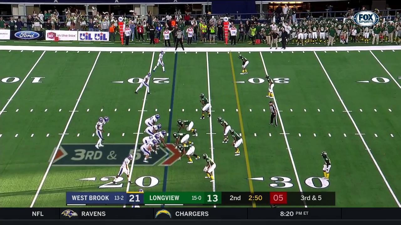 HIGHLIGHTS: Big hit delivered by Longview Defense | UIL Texas State Football Championships