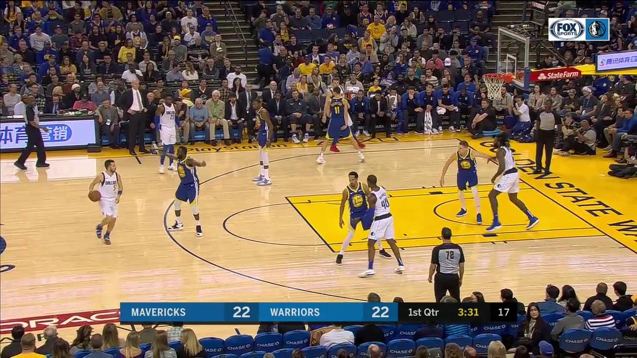 HIGHLIGHTS: DeAndre Jordan Assists to Luka Doncic for the DUNK