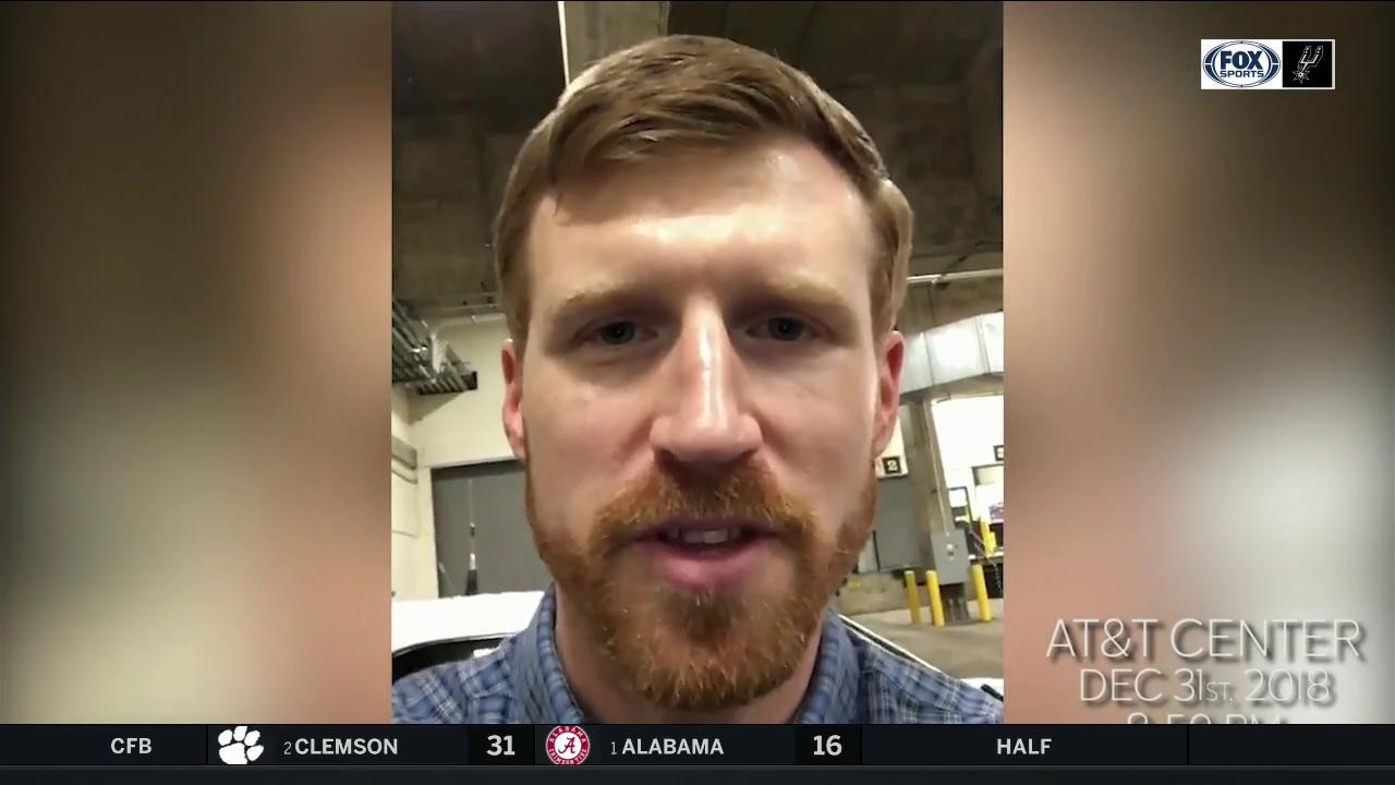 Matt Bonner talks about his DJ Experience | Spurs Live