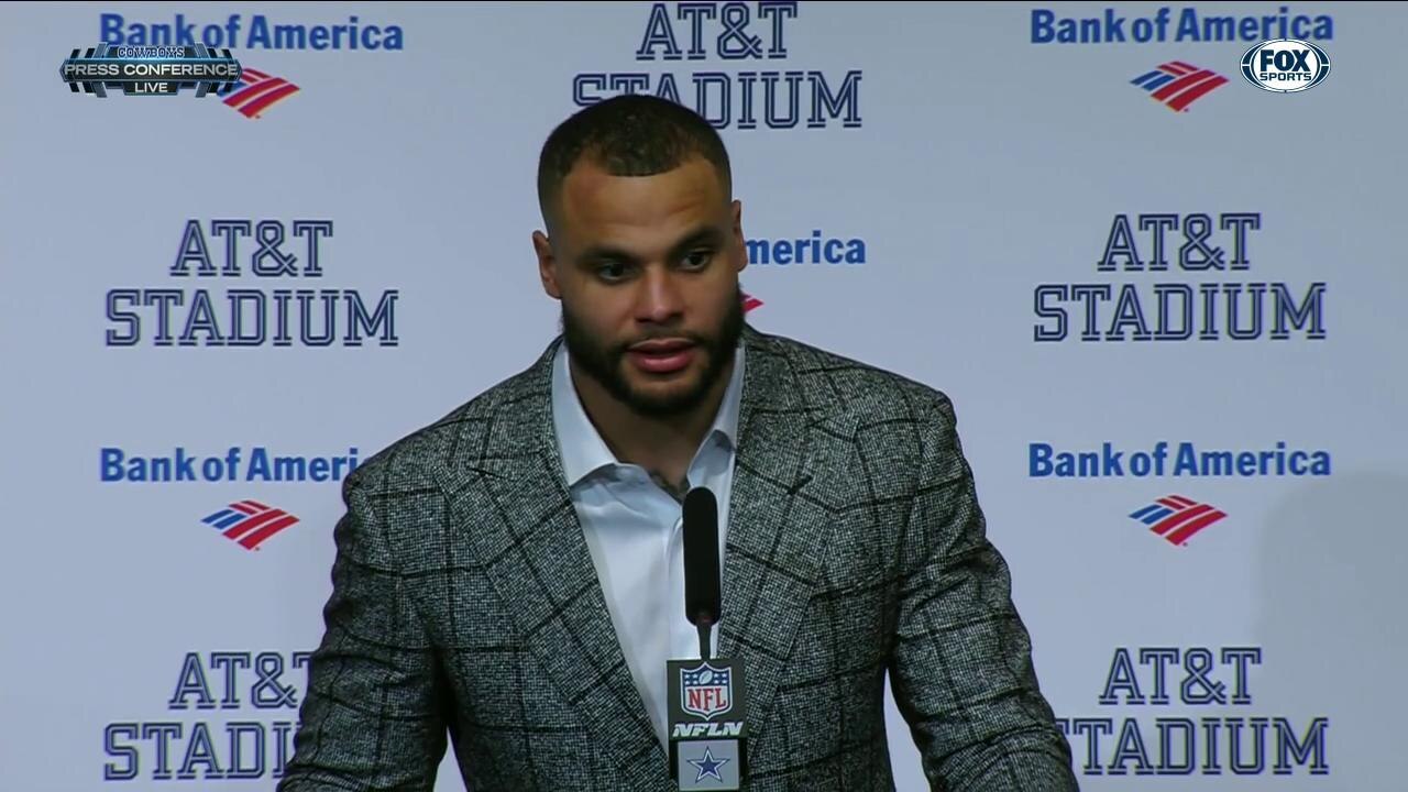 Dak Prescott has some fun with the media | Cowboys Press Conference