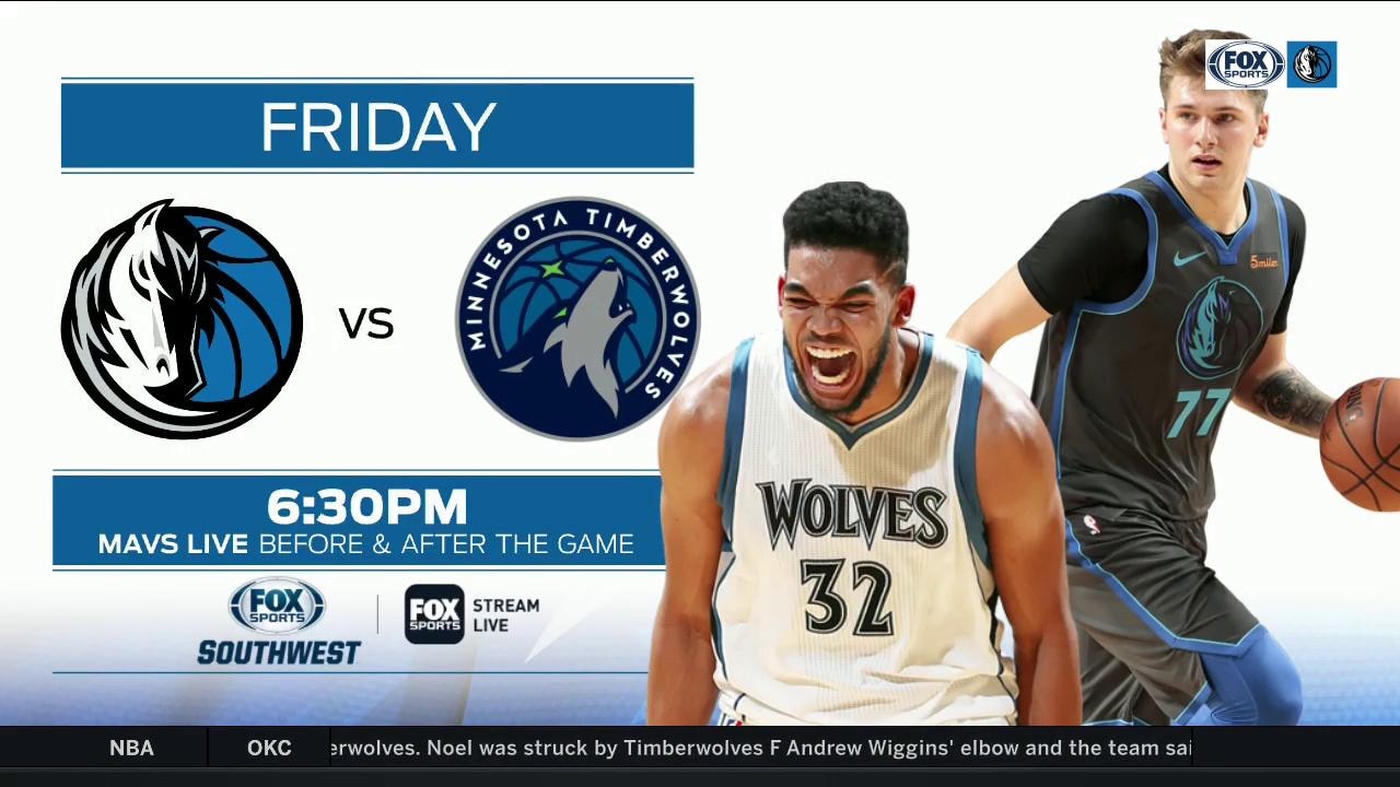 Dallas hits the road next to face Minnesota | Mavs Live