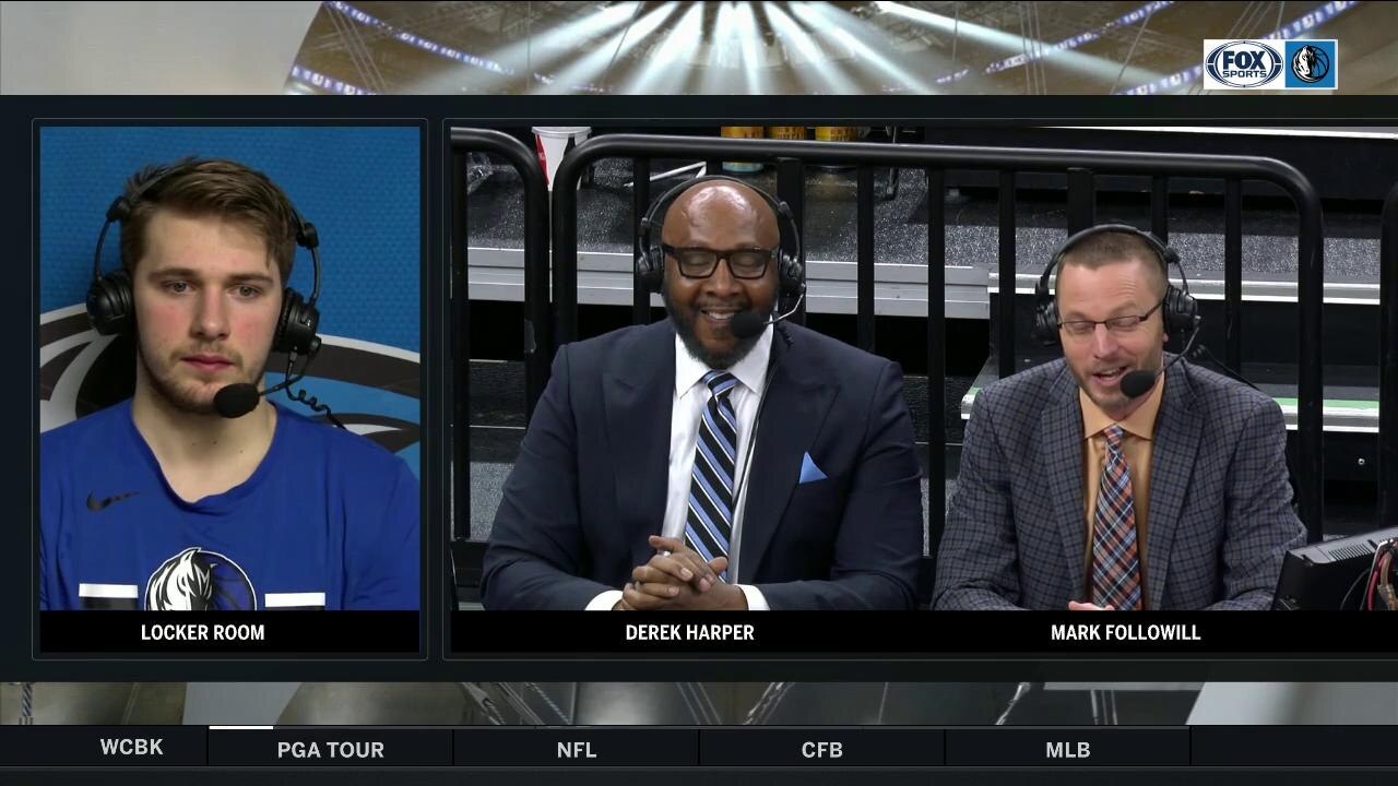 Luka Doncic: 'I'm just having fun on the court' | Mavs Live