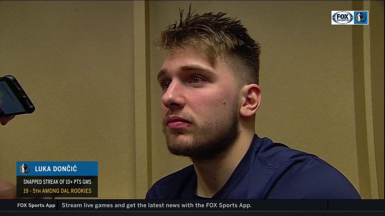 Luka Doncic talks about his ejection after loss to Indiana