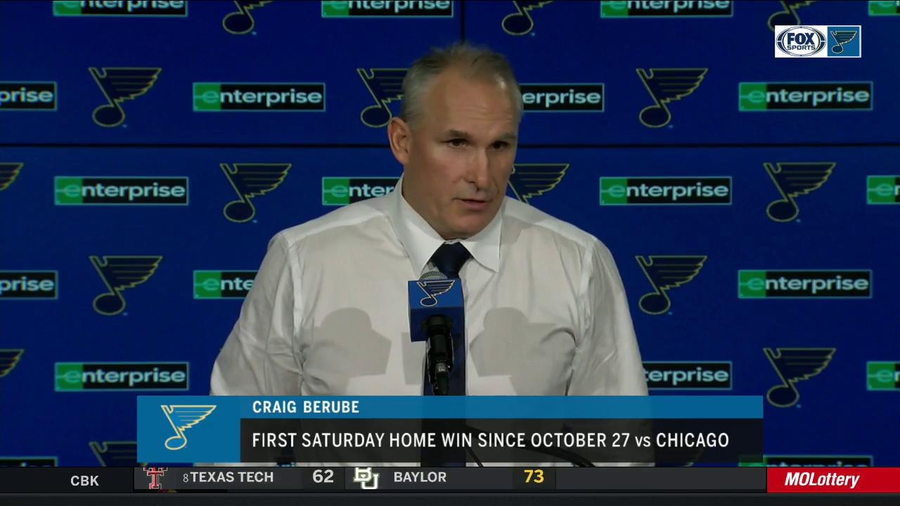 Berube on Gunnarsson: 'He's jumping into the offensive zone'