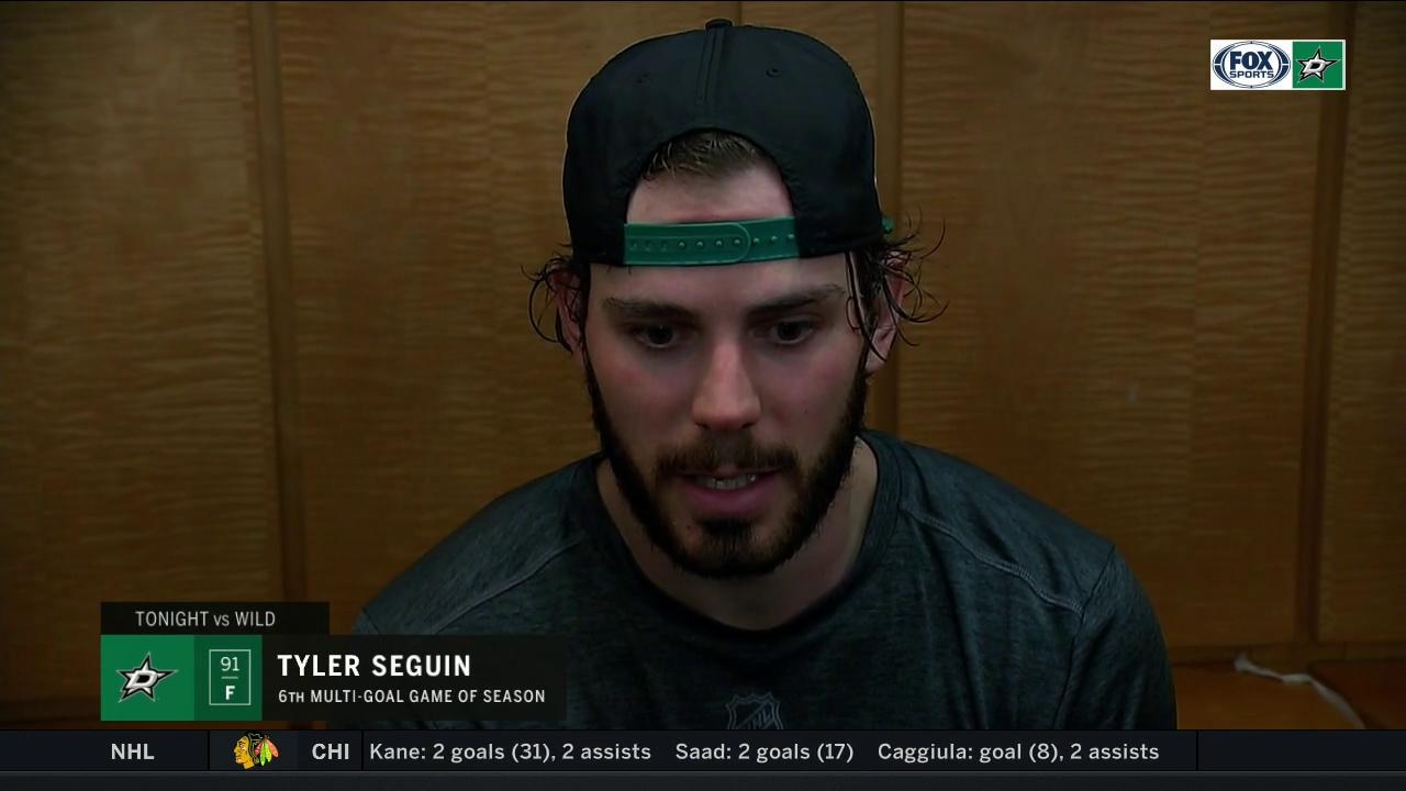 Tyler Seguin scores two goals in the Stars win vs. the Wild