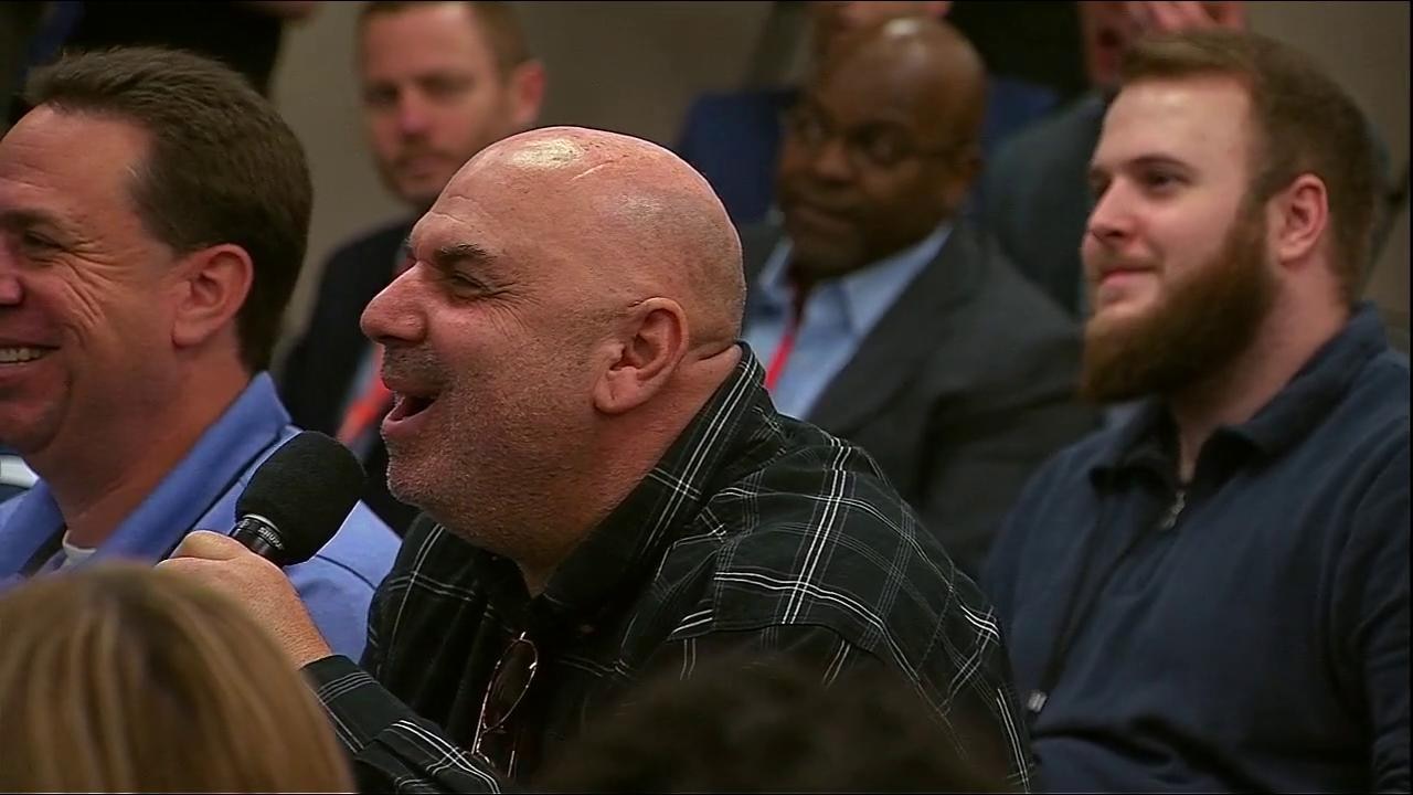 Kristaps Porzingis on Trade From Knicks: 'I would rather focus on what's ahead of me' | Mavs Press Conference