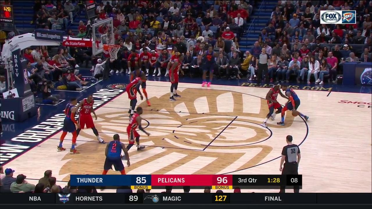 HIGHLIGHTS: Russell Westbrook Hustling Back on D