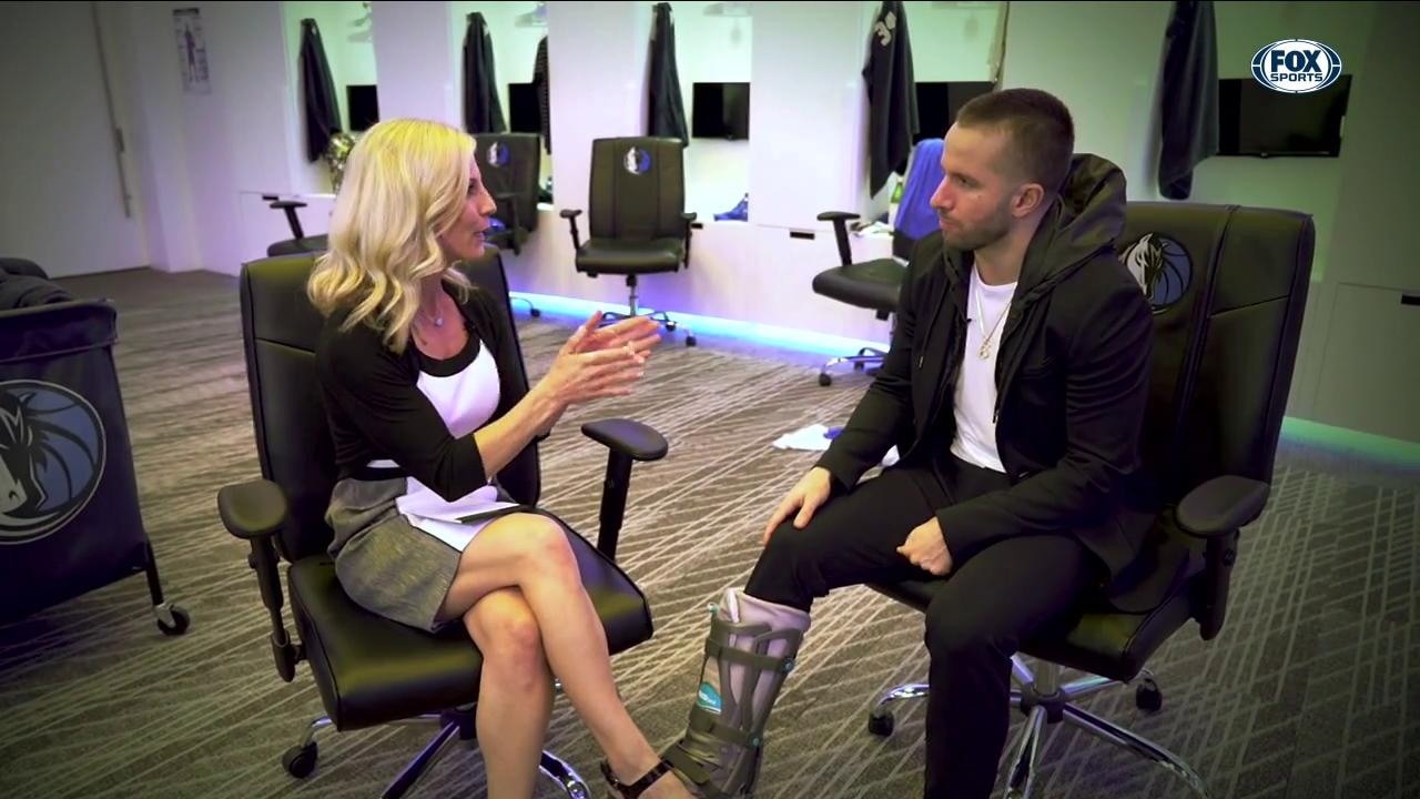 JJ Barea Talks With Dana Larson | Mavs Insider