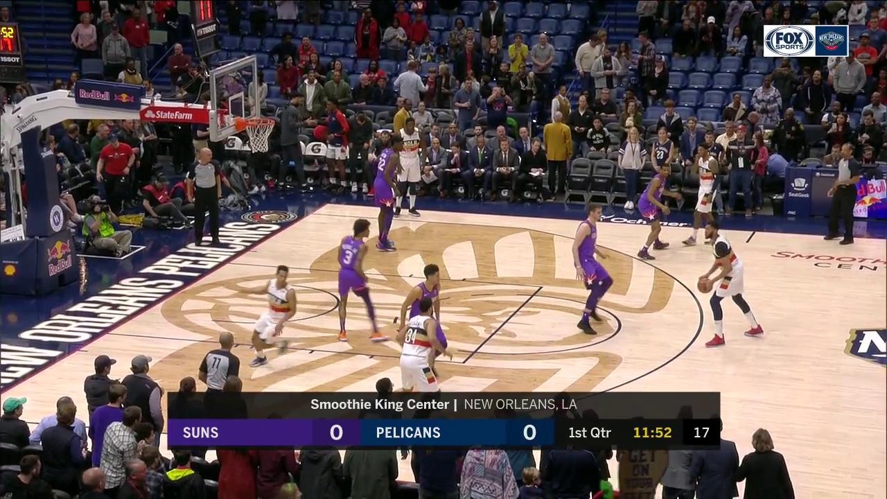 HIGHLIGHTS: Frank Jackson finds Anthony Davis