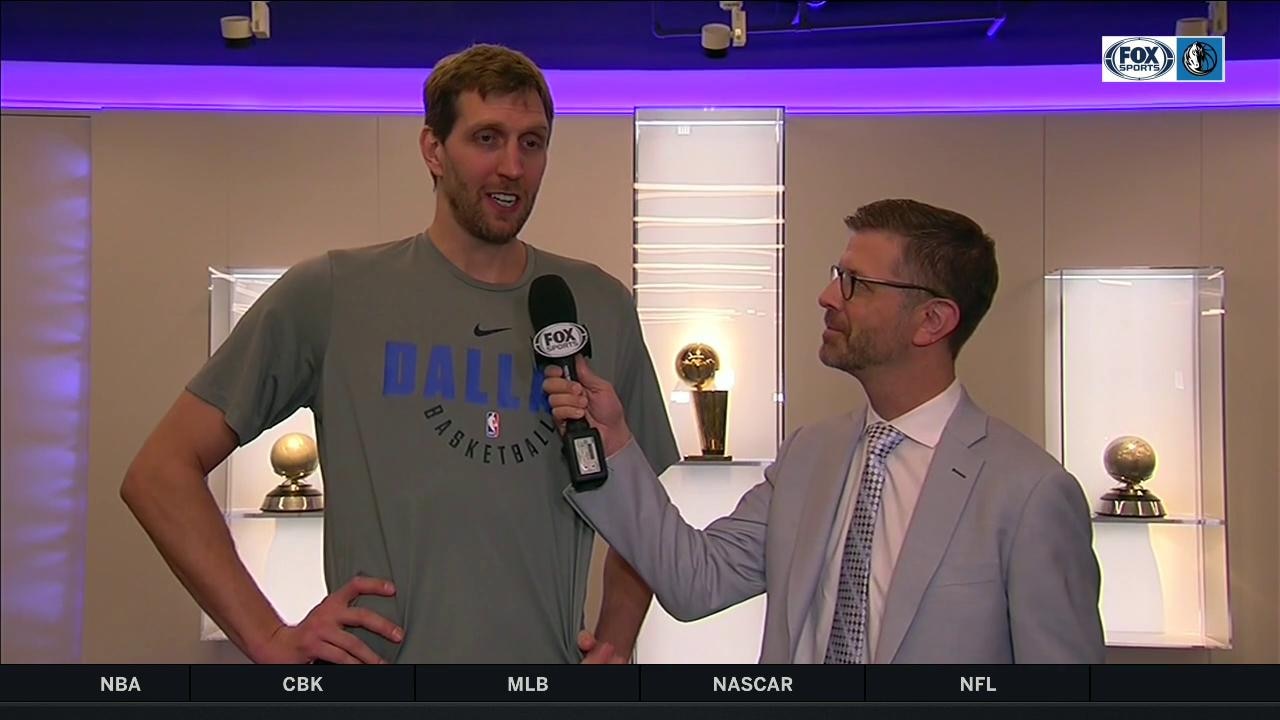 Dirk Nowitzki on jumping past Wilt Chamberlain on All-Time Scoring List