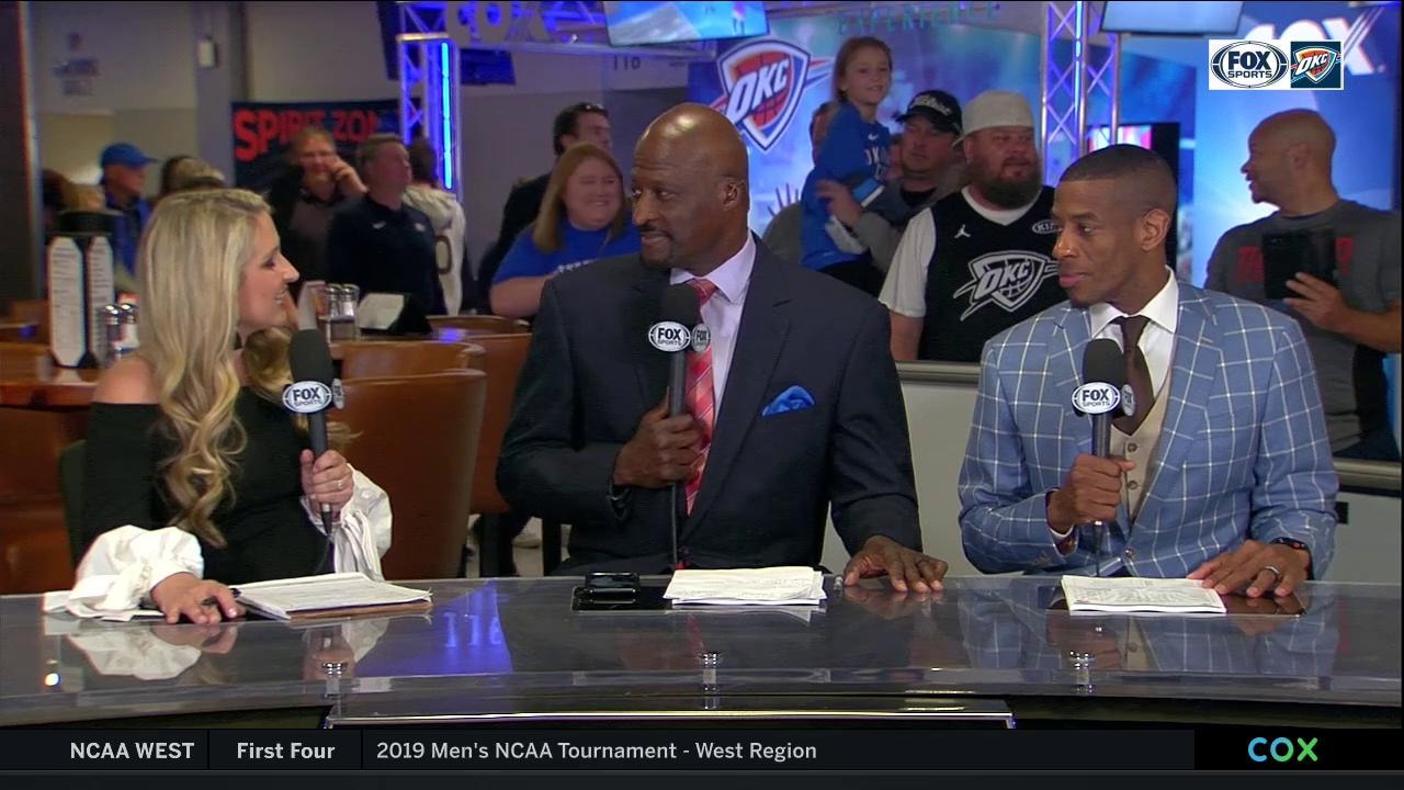 Nick Collison has his Jersey Number Retired | Thunder Live