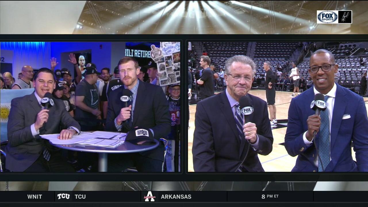 A Night to Remember Career of Manu Ginobili | Spurs Live