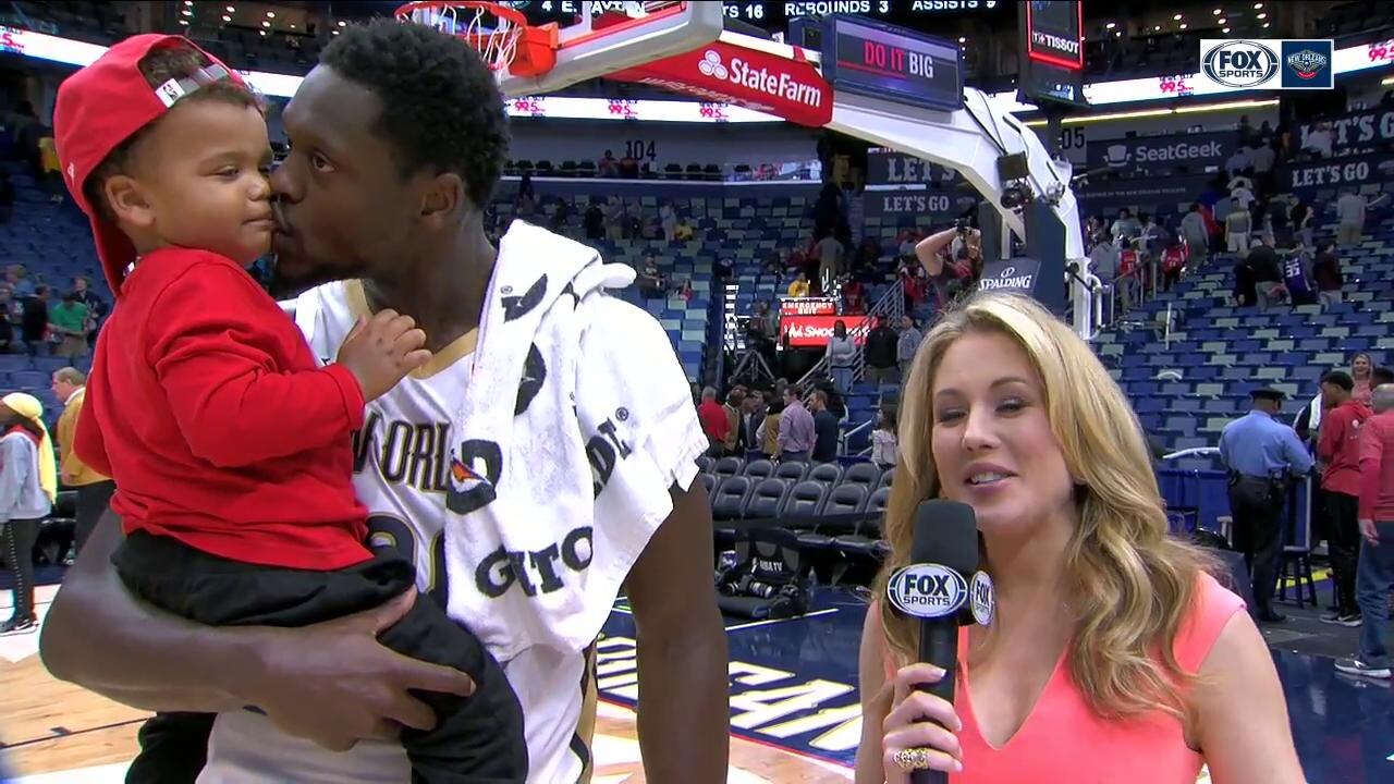 Julius Randle on the difference maker in Pelicans win vs. Kings
