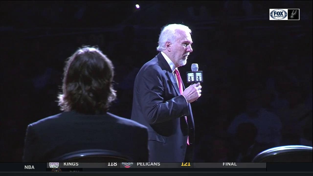 Gregg Popovich Speech to Manu