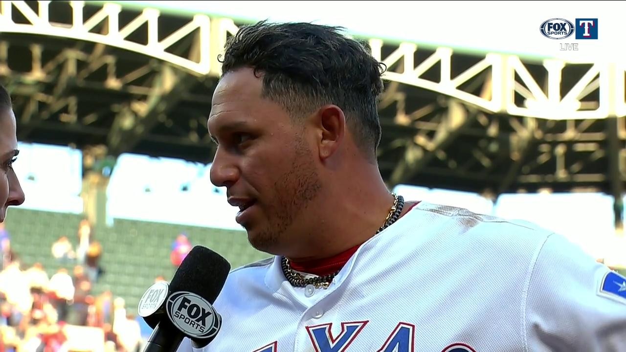 Asdr√É¬∫bal Cabrera on Rangers taking the Series against Cubs