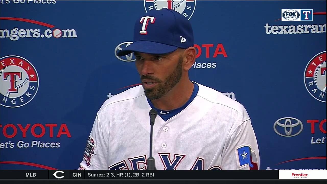 Chris Woodward on facing Verlander: 'We Made Him Work Tonight'