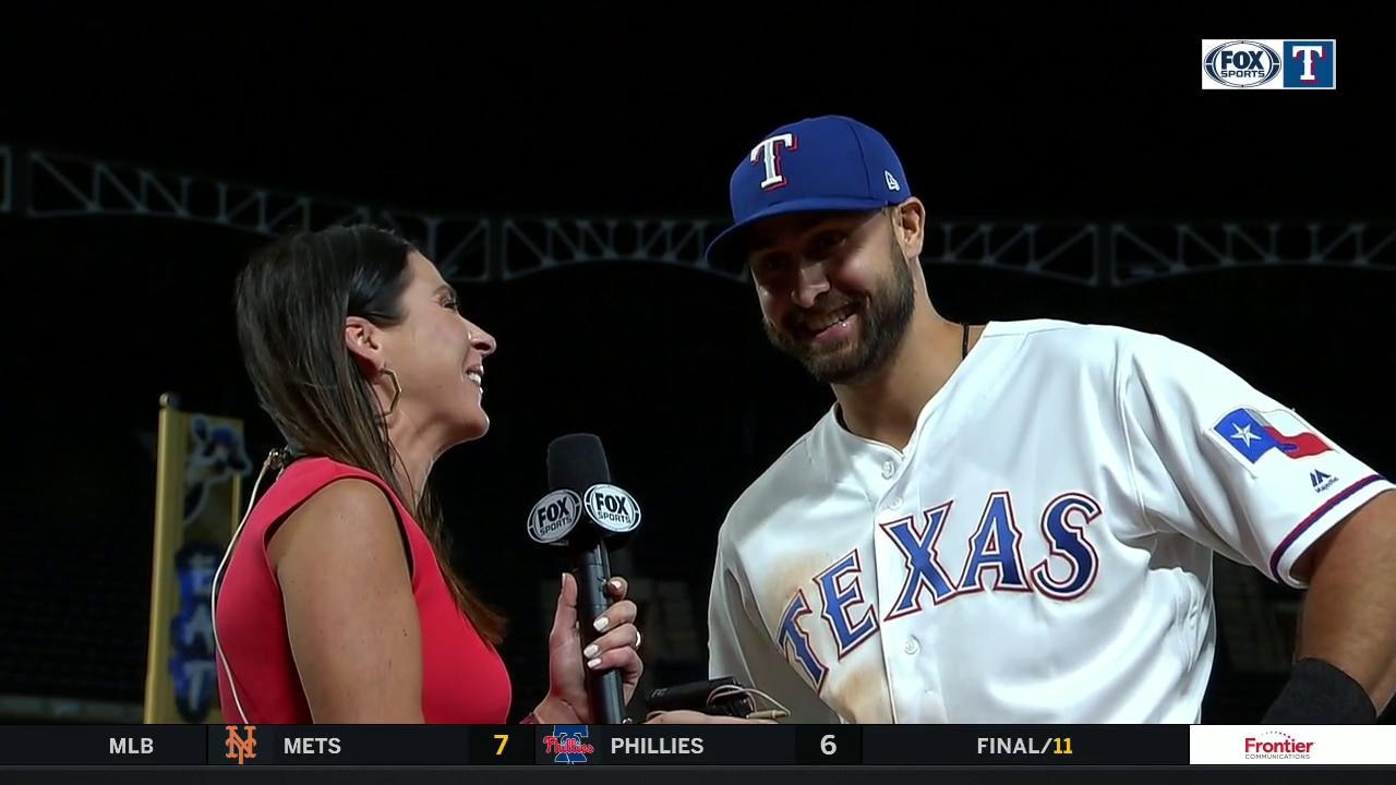 Joey Gallo: 'I knew things would come around'| Rangers Live