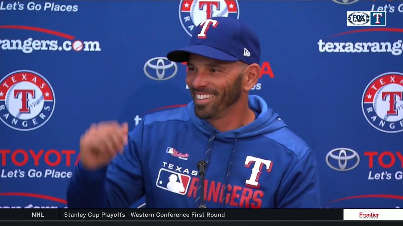 Chris Woodward on Rangers 3-Game Win-Streak with win over LA