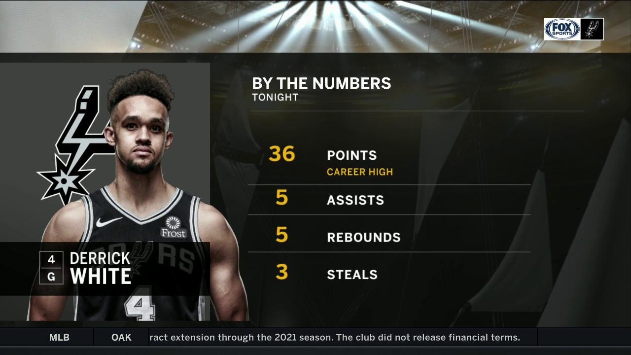 WATCH: Derrick White powers Spurs past Nuggets in Game 3 Win | Spurs Live