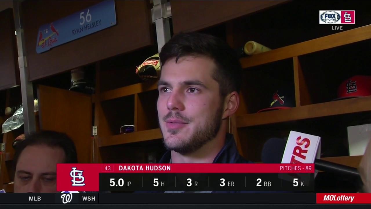 Hudson: 'I feel like I'm heading in the right direction'