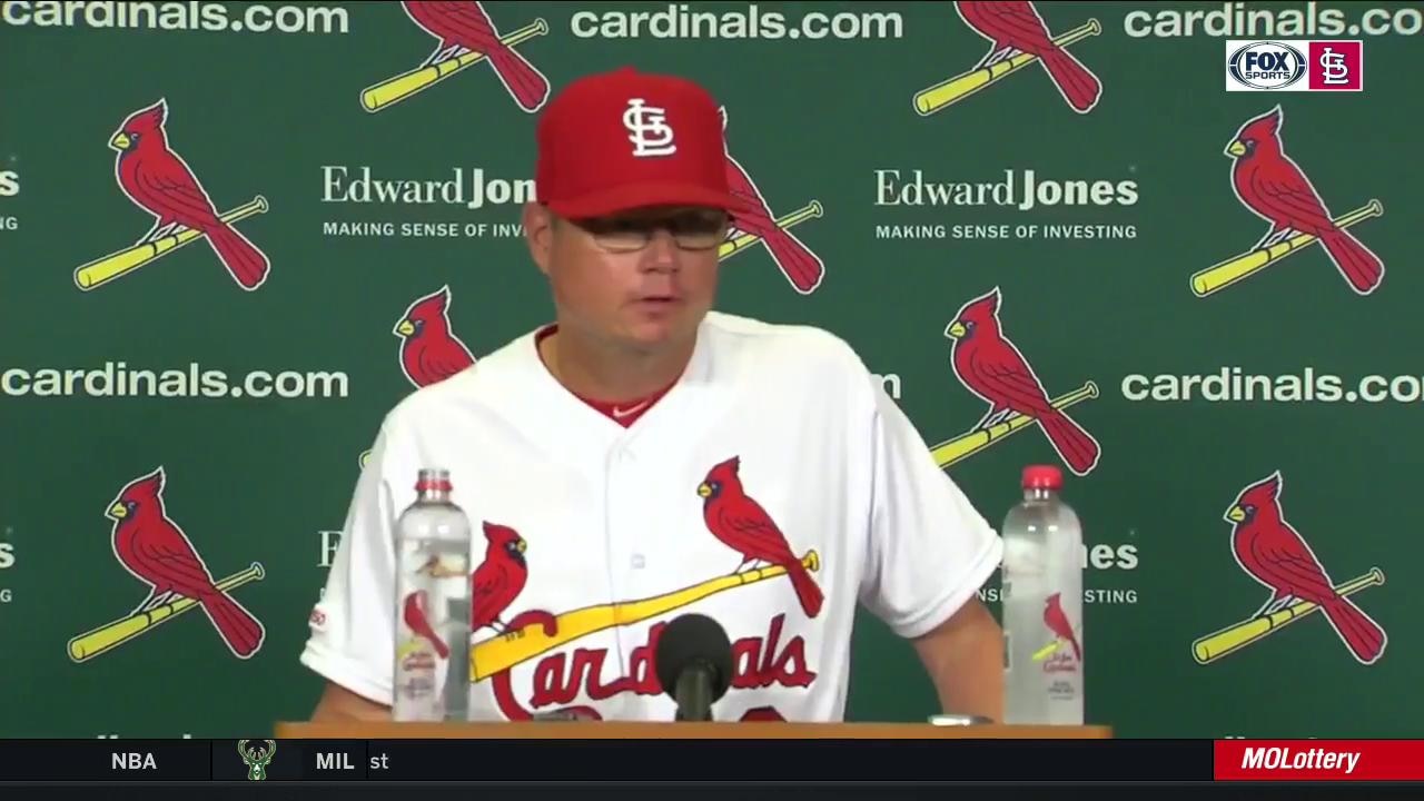 Shildt on Goldschmidt hitting Brewers well: 'We just like Goldy against everybody'