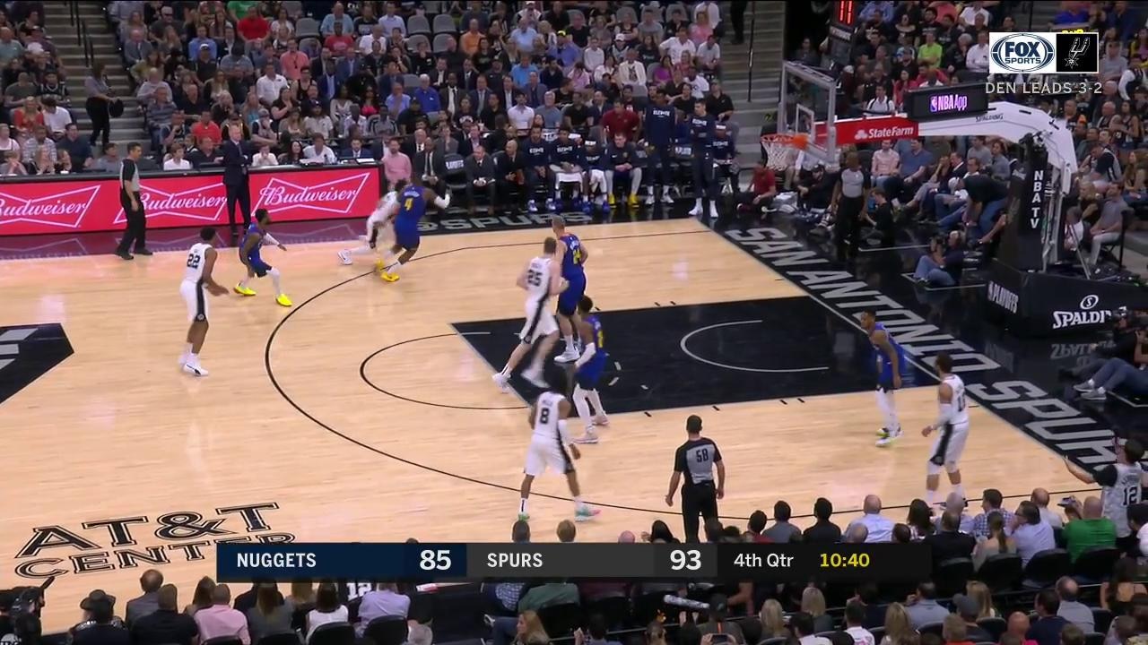 HIGHLIGHTS: Marco Belinelli hits the Open Three in the 4th Quarter
