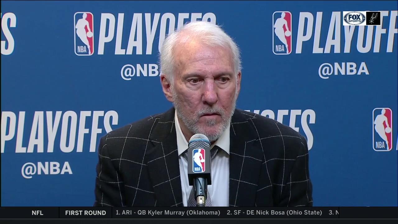 Gregg Popovich on Spurs Game 6 Win vs. Nuggets