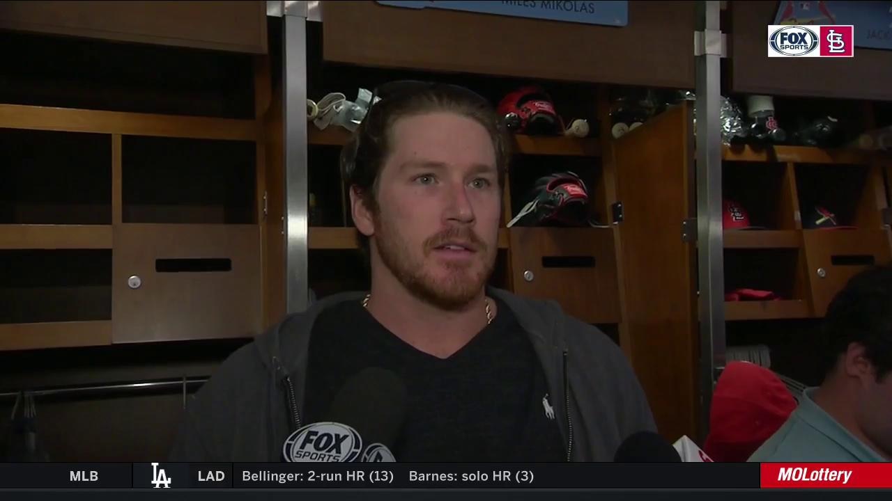 Mikolas leaving pitches down the middle: 'That's not a good place to leave them'