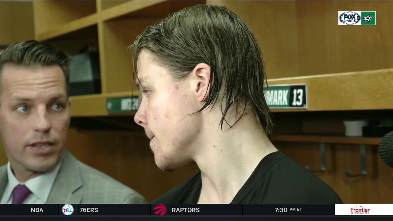 Miro Heiskanen on Dallas defeating St. Louis 4-2 in Game 2