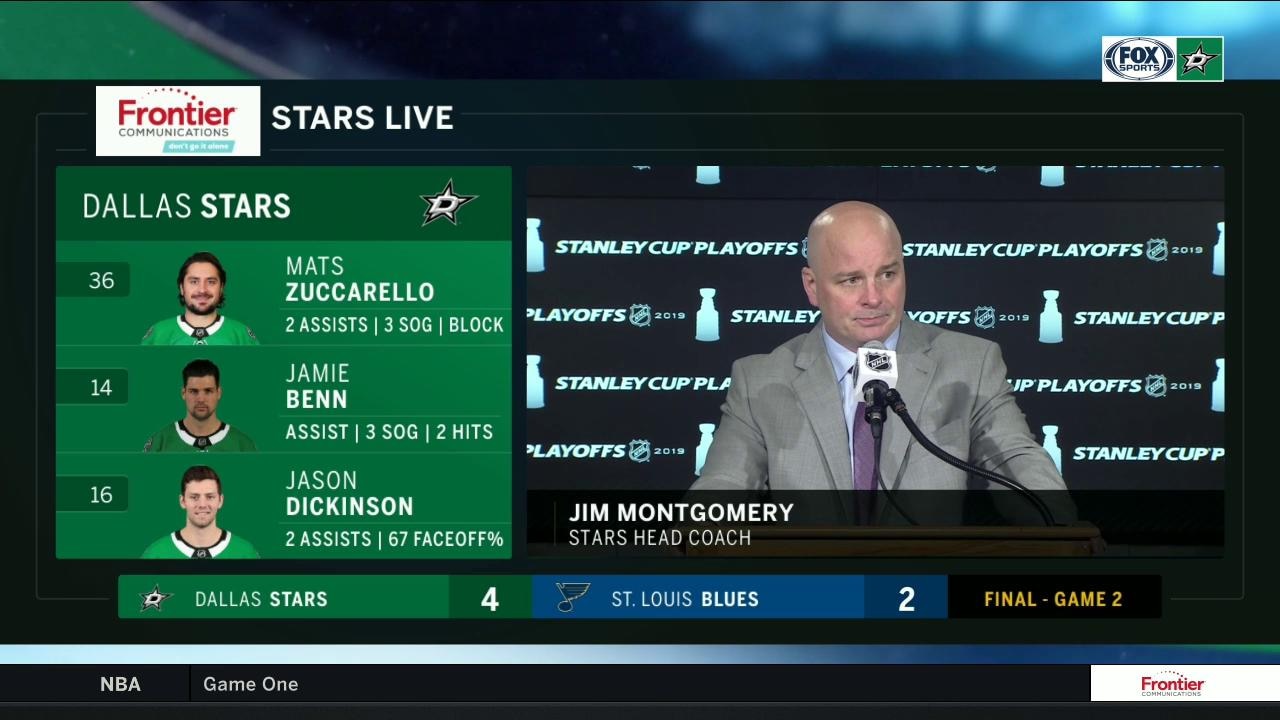 Monty on Heiskanen: 'I wouldn't trade him for anyone'