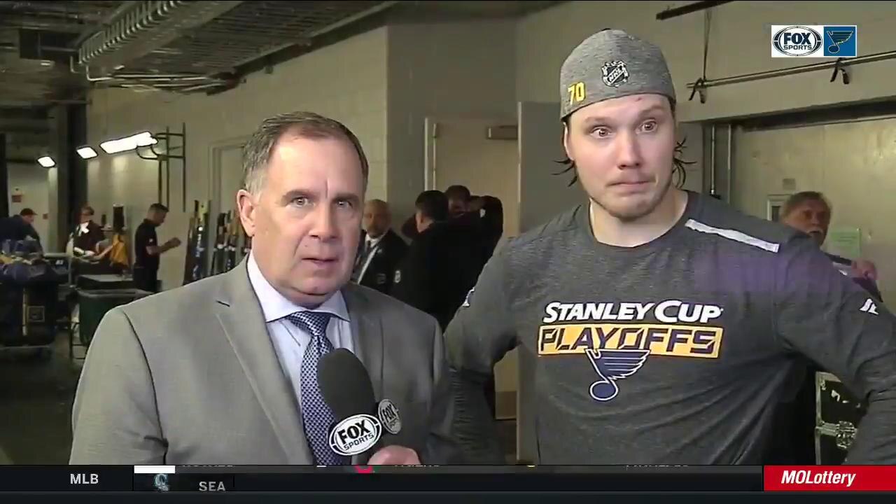 Sundqvist says the Blues are 'finally back to our game'