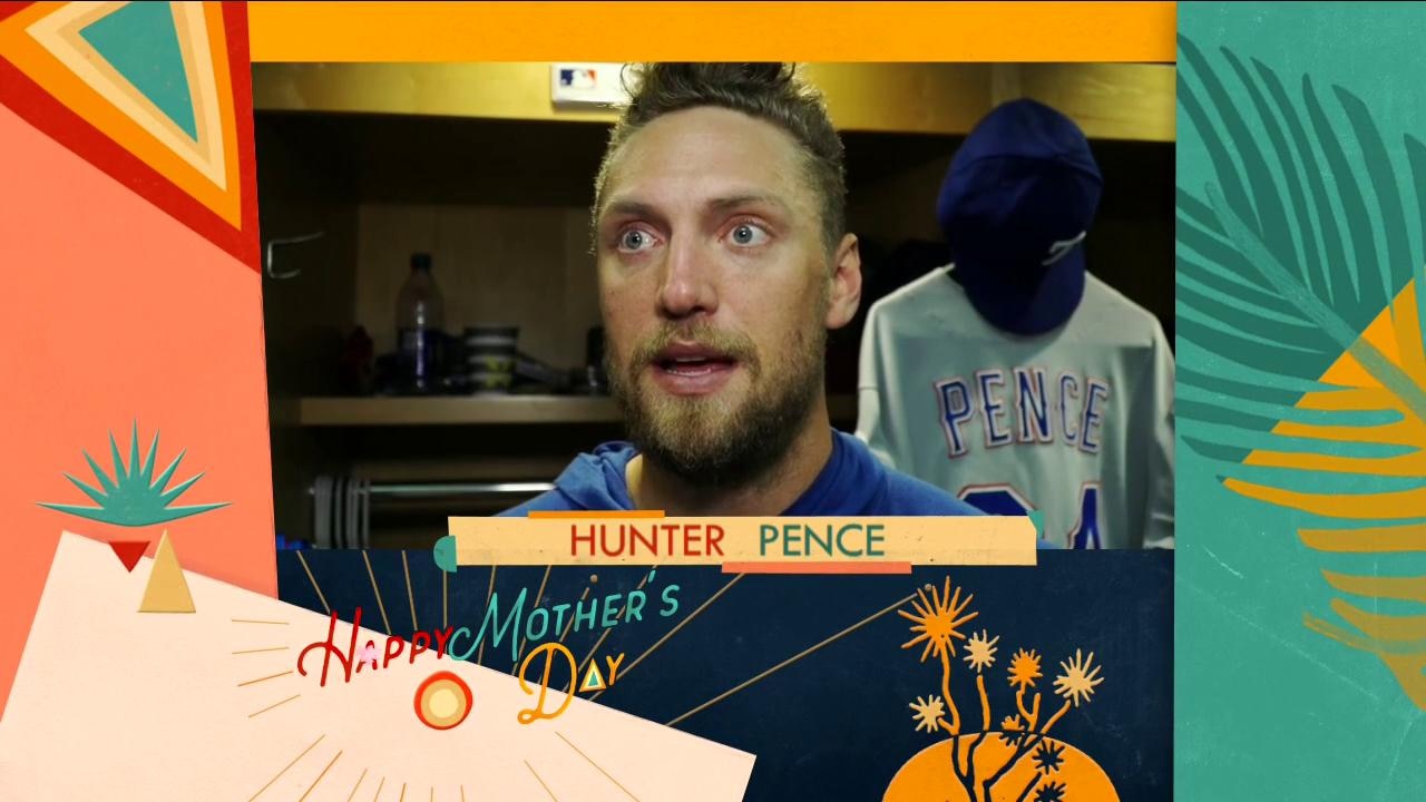 Happy Mother’s Day from Hunter Pence