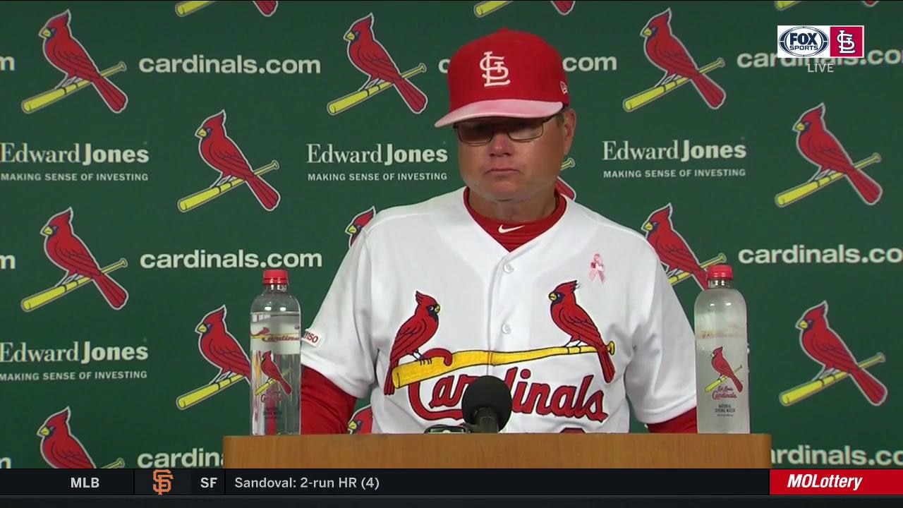 Shildt: Hudson 'more than did his job' against Pirates