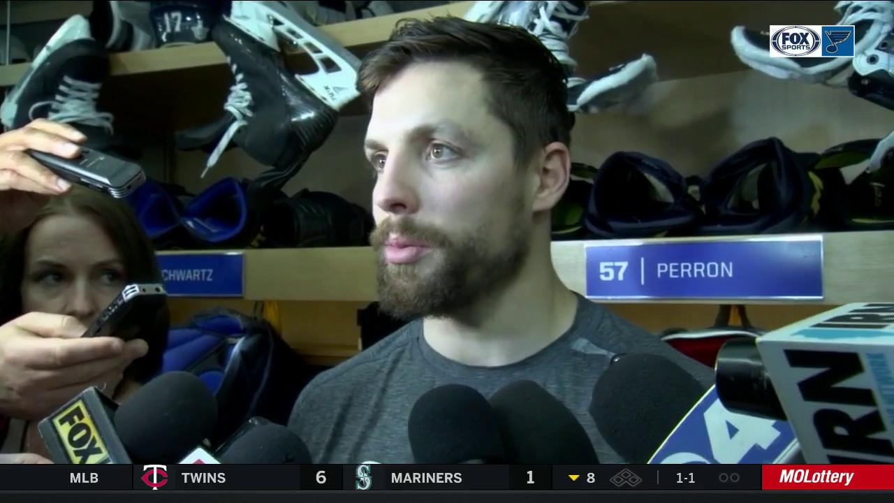 Perron: 'We had a really, really strong start' in win over Sharks